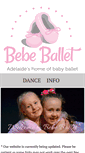 Mobile Screenshot of bebeballet.com.au